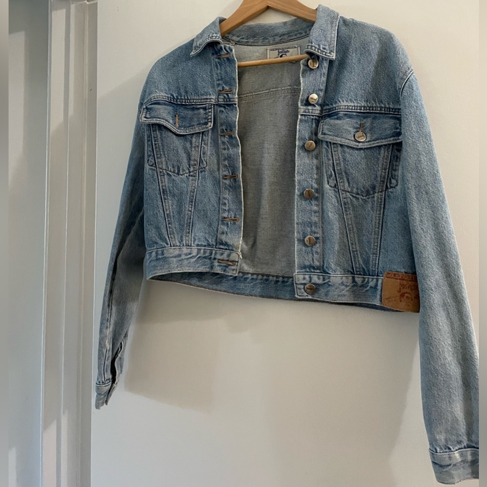 Vintage For Joseph Cropped Jean Jacket S
